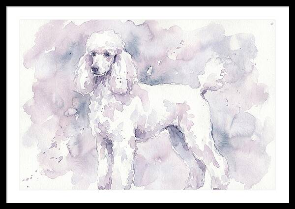 Poodle In Soft Watercolor