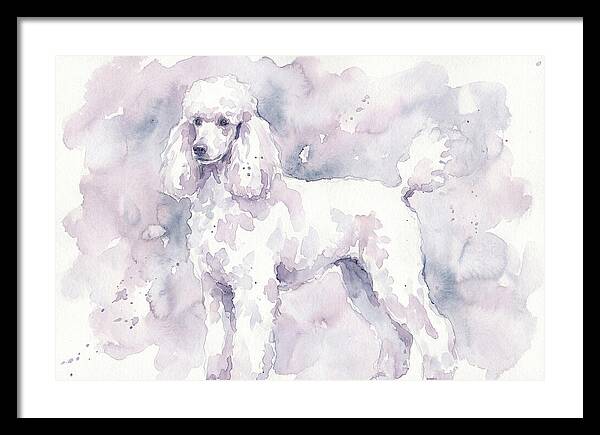 Poodle In Soft Watercolor