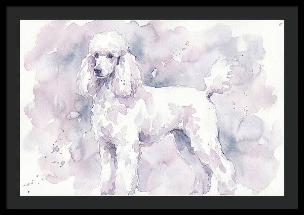 Poodle In Soft Watercolor