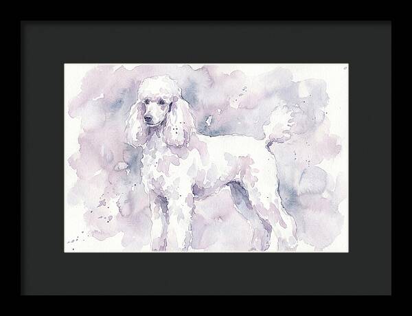 Poodle In Soft Watercolor