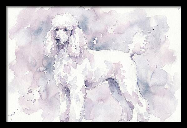 Poodle In Soft Watercolor