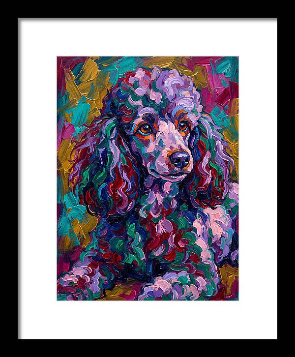 Poodle In Vibrant Colors