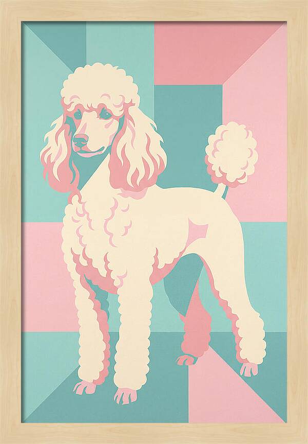 Poodle Pop Art