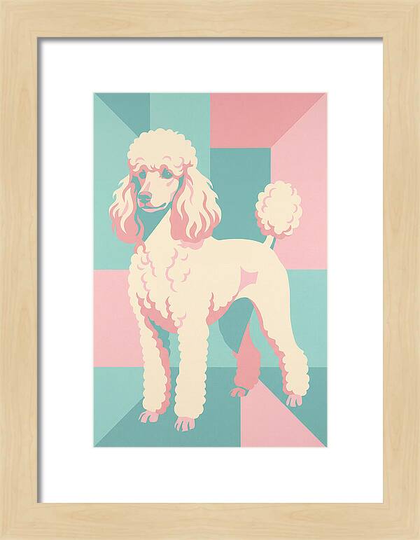 Poodle Pop Art