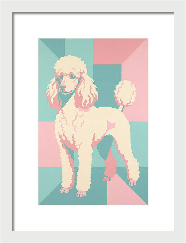 Poodle Pop Art