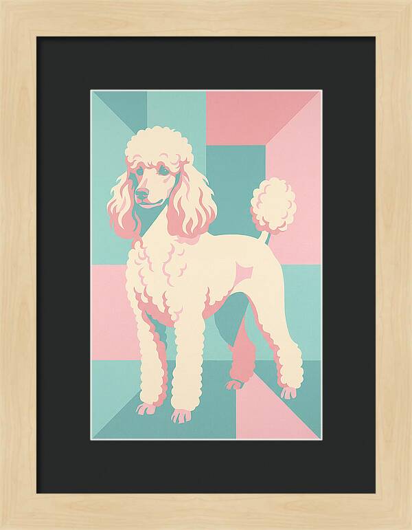 Poodle Pop Art