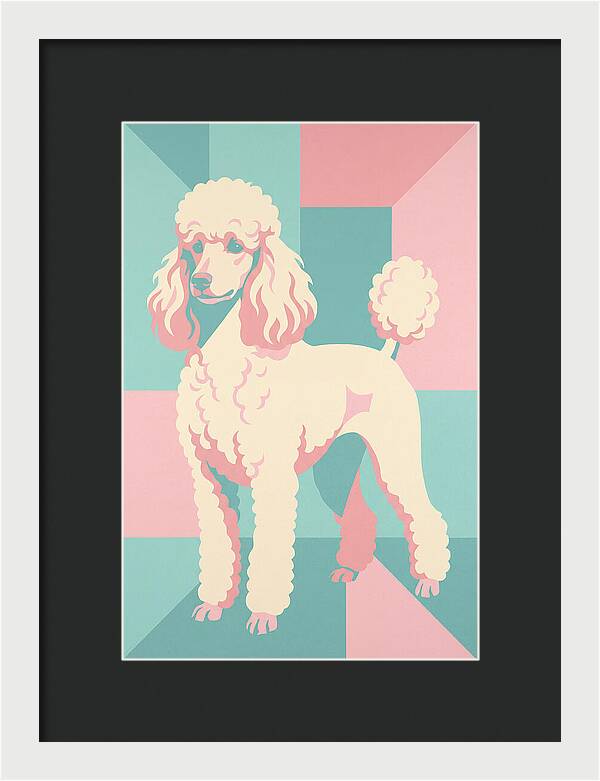 Poodle Pop Art