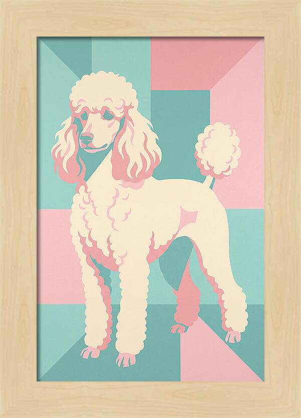 Poodle Pop Art