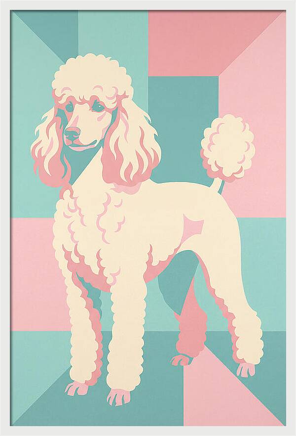 Poodle Pop Art