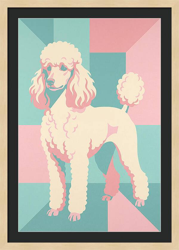 Poodle Pop Art