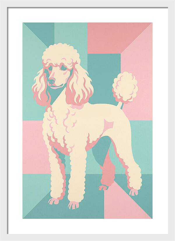 Poodle Pop Art