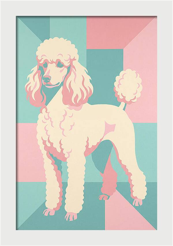 Poodle Pop Art