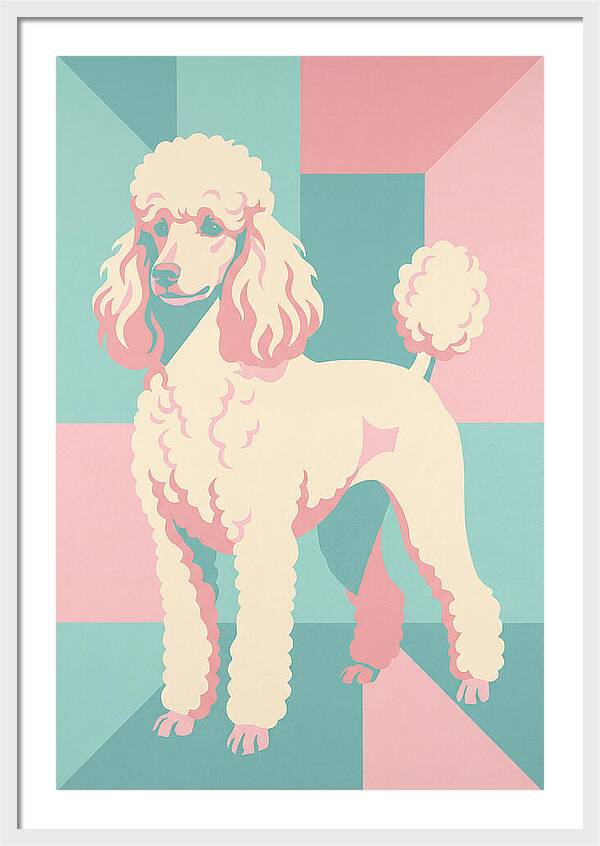 Poodle Pop Art