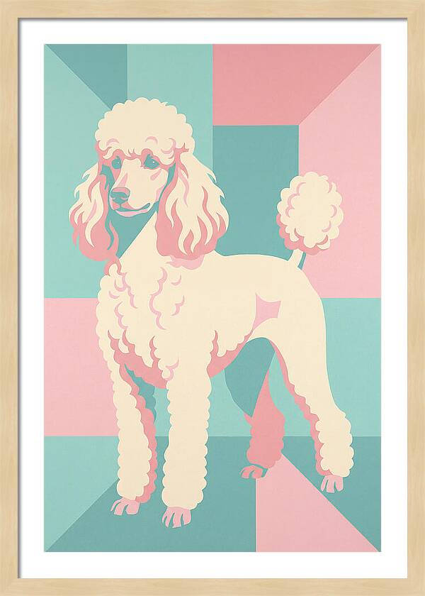 Poodle Pop Art