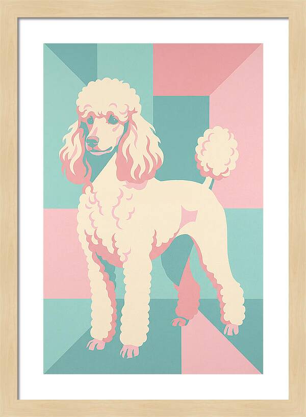Poodle Pop Art