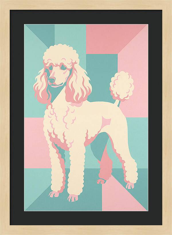 Poodle Pop Art