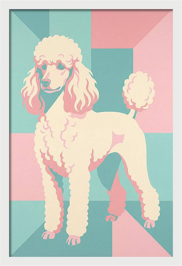 Poodle Pop Art