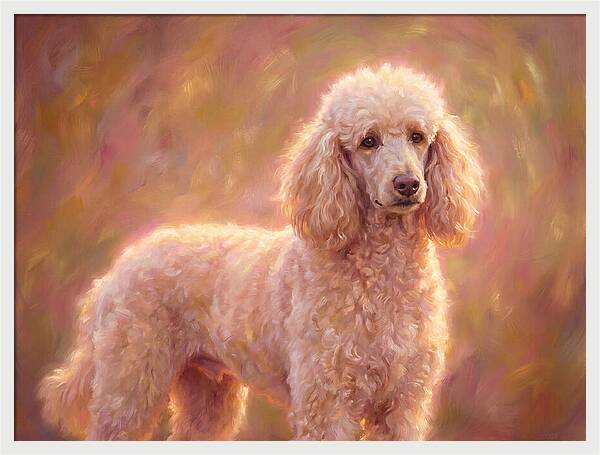 Poodle Portrait