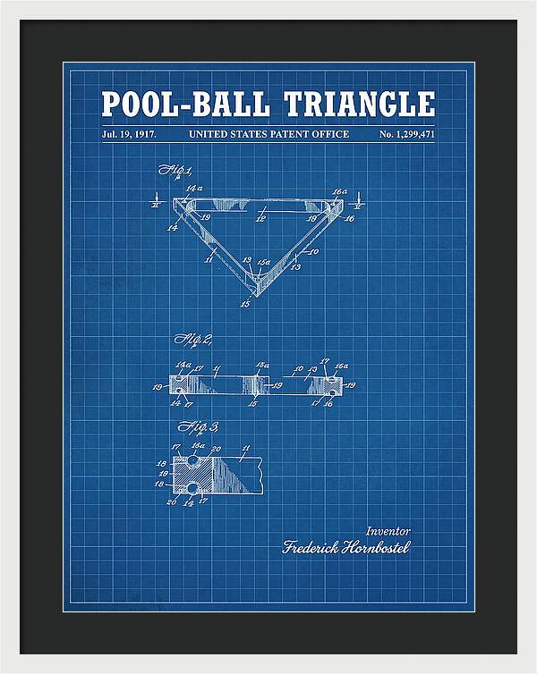 Pool Ball Triangle Blueprint Patent Us1299471a