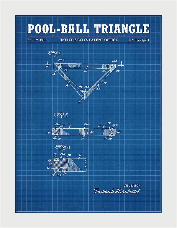 Pool Ball Triangle Blueprint Patent Us1299471a