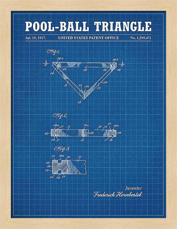 Pool Ball Triangle Blueprint Patent Us1299471a