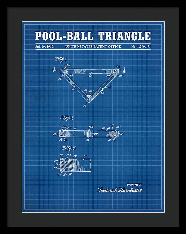 Pool Ball Triangle Blueprint Patent Us1299471a