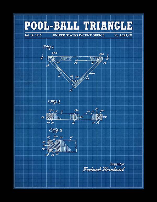 Pool Ball Triangle Blueprint Patent Us1299471a