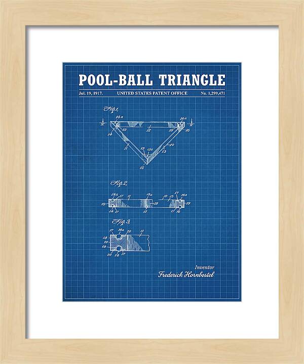 Pool Ball Triangle Blueprint Patent Us1299471a