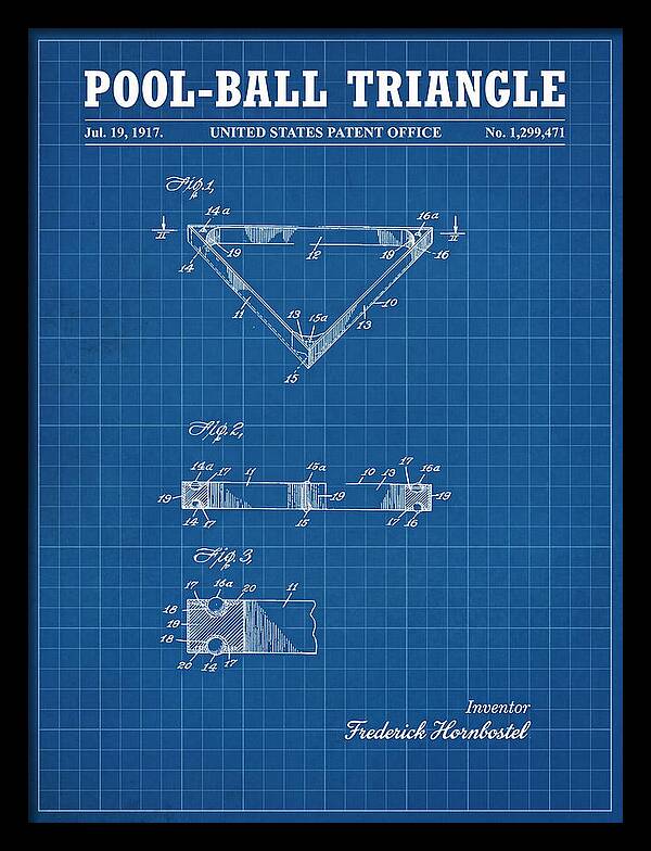 Pool Ball Triangle Blueprint Patent Us1299471a