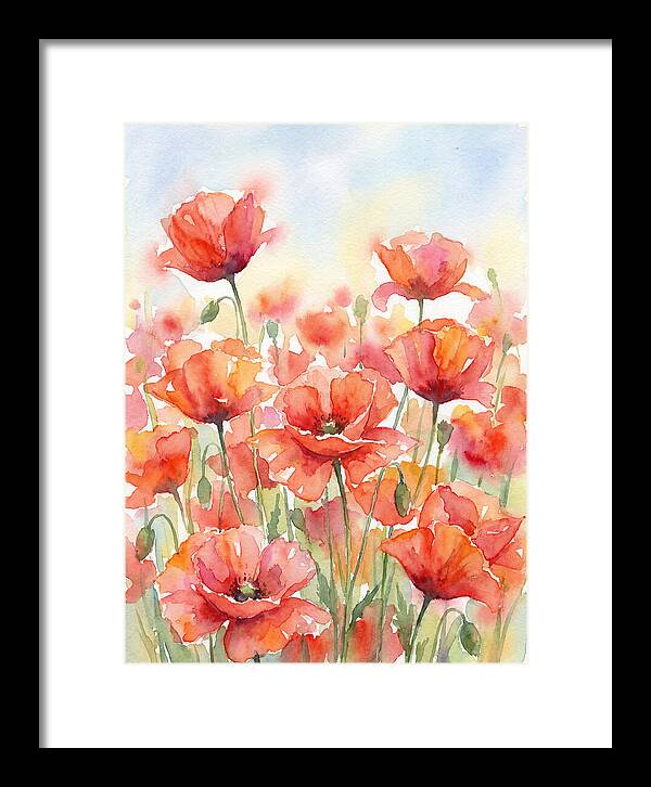 Poppy Field Serenity