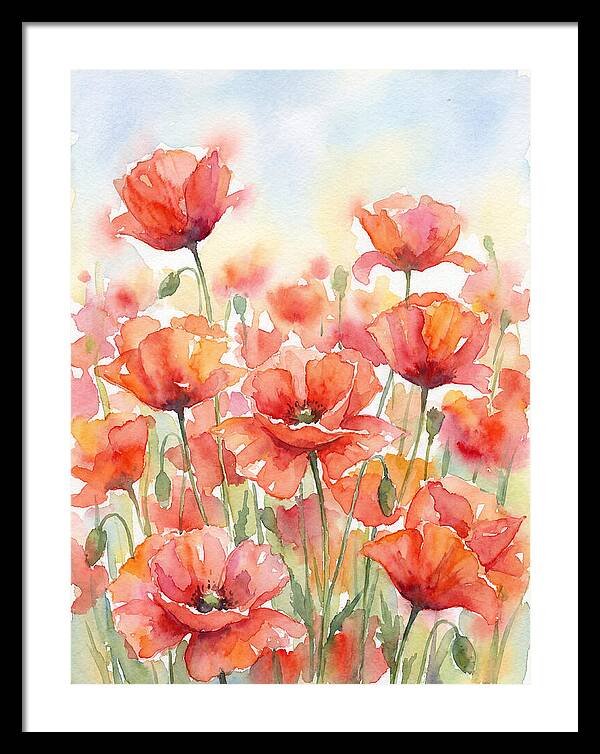 Poppy Field Serenity