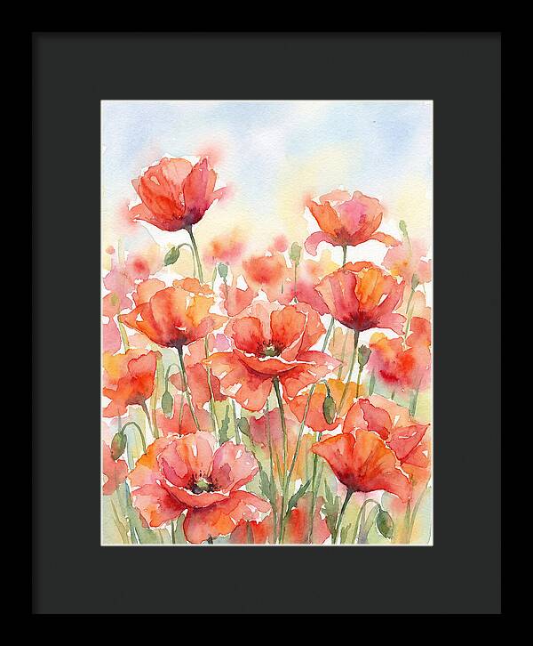 Poppy Field Serenity