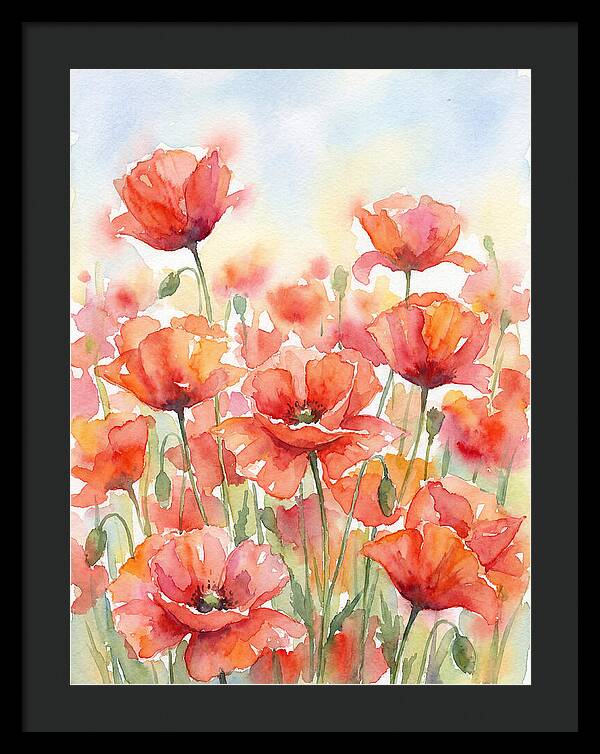 Poppy Field Serenity
