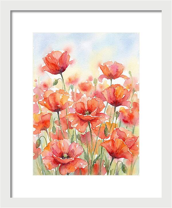 Poppy Field Serenity