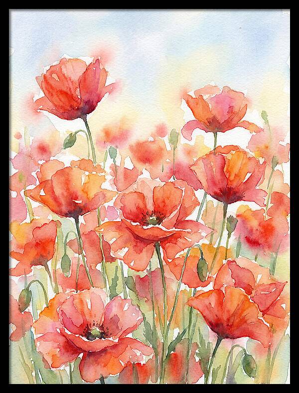Poppy Field Serenity