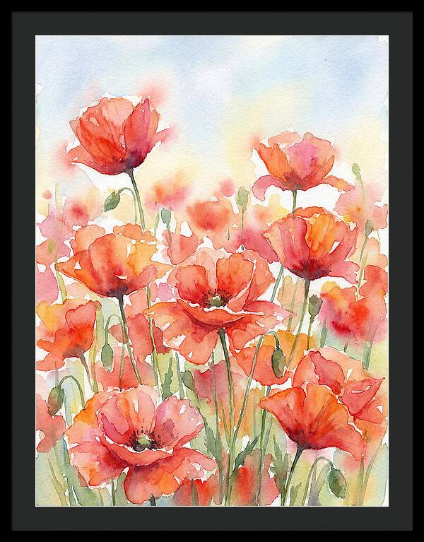 Poppy Field Serenity