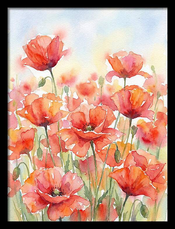 Poppy Field Serenity