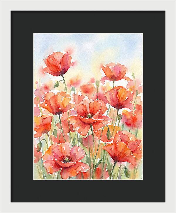 Poppy Field Serenity