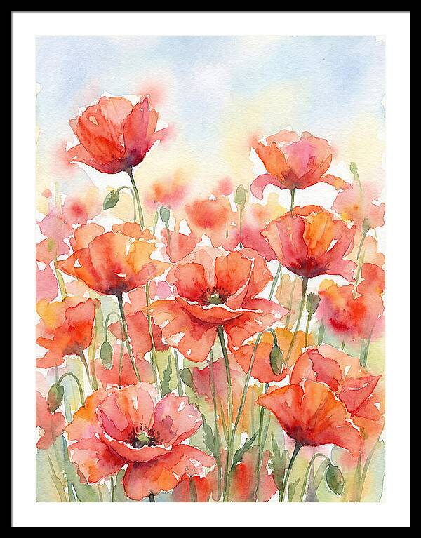Poppy Field Serenity