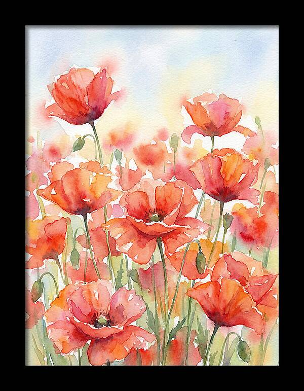 Poppy Field Serenity