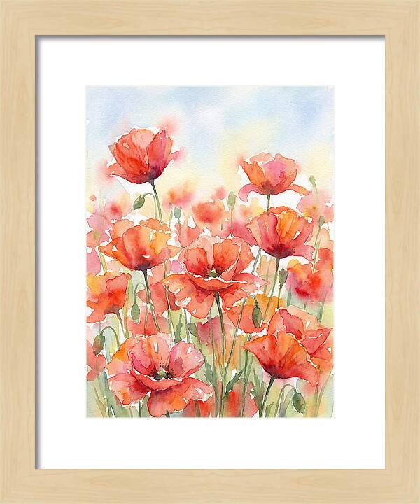 Poppy Field Serenity