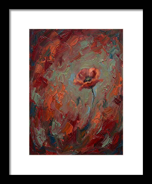 Poppy In Expressionist Style