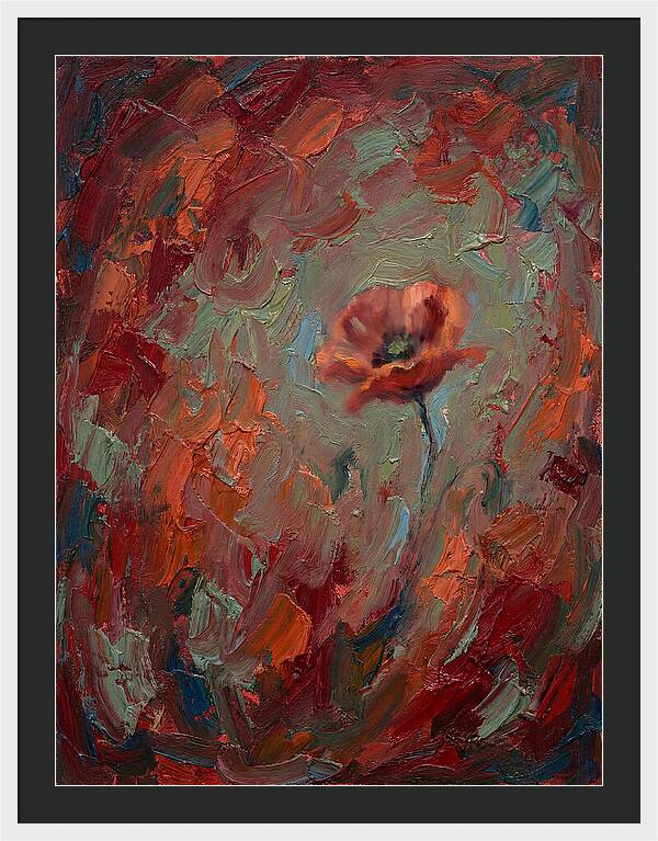 Poppy In Expressionist Style