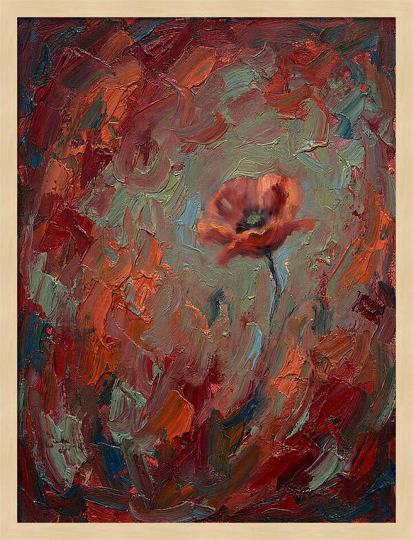 Poppy In Expressionist Style