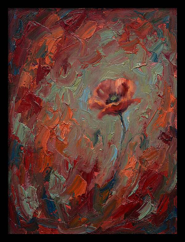 Poppy In Expressionist Style