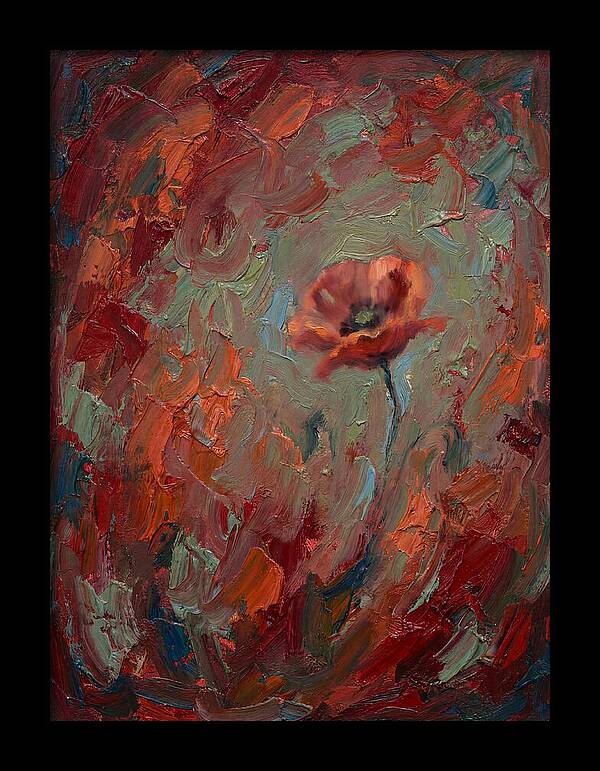 Poppy In Expressionist Style
