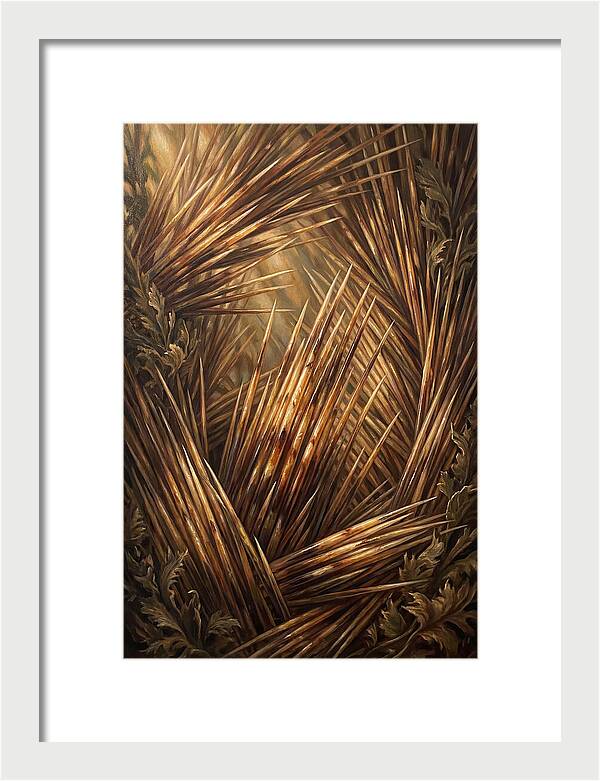 Porcupine Quills Catching Light