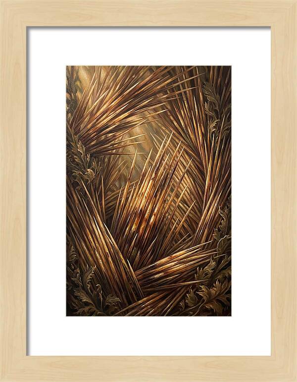 Porcupine Quills Catching Light