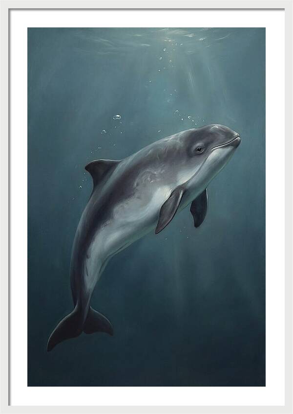 Porpoise Swimming Gracefully
