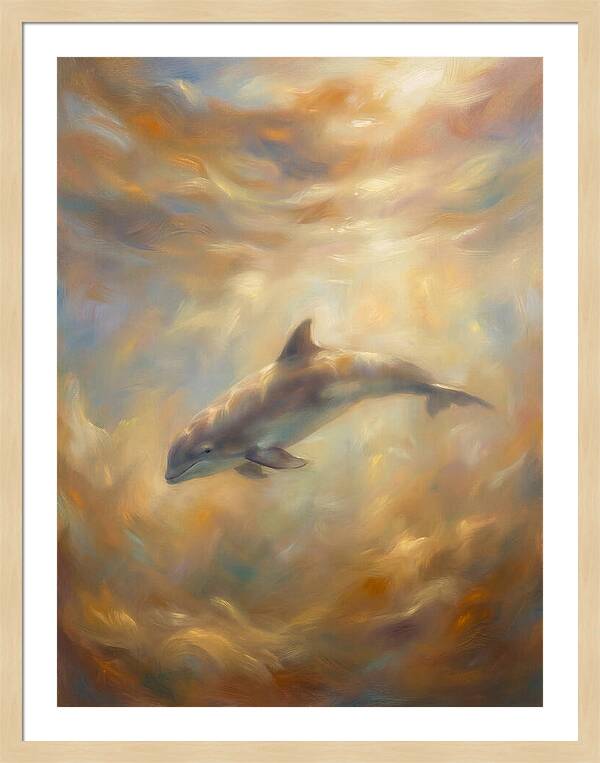 Porpoise Underwater